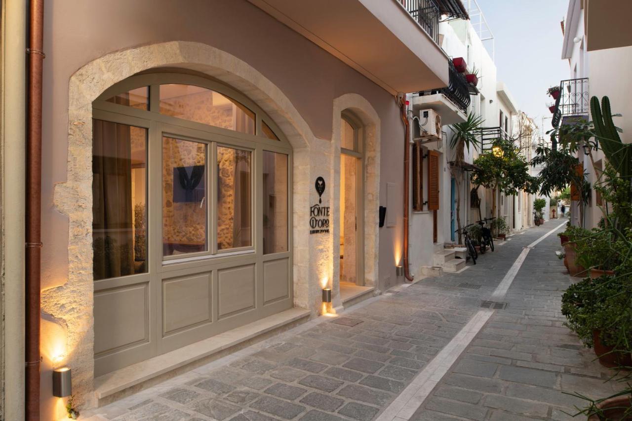 Fonte D'Oro Luxury Rooms (Adults Only) Rethymno Eksteriør bilde